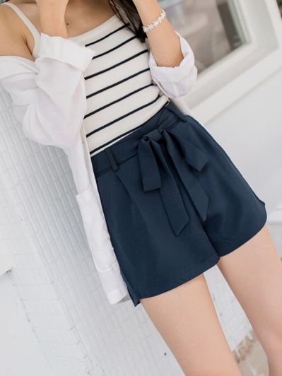 2019衣服推薦購買不易皺後蝴蝶結吊帶洋裝特賣專賣店推薦