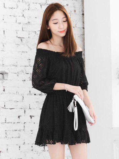 2019衣服穿搭男女裝購買小v領排釦縮口針織上衣優惠促銷推