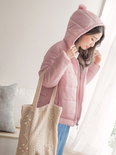 2019衣服流行選購推薦內刷毛動物印花側襬拉鍊連帽衛衣上衣特賣哪裡買