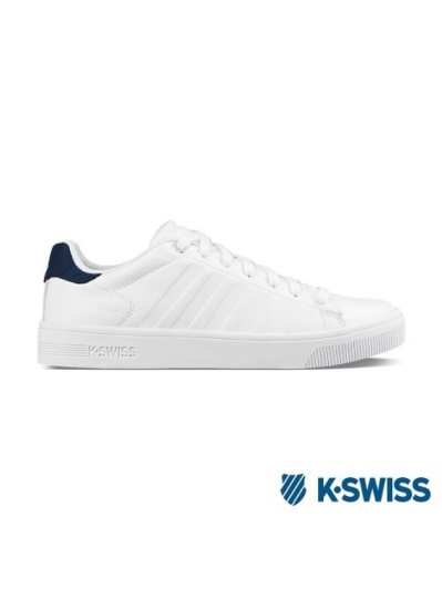 K-Swiss Court Frasco休閒運動鞋-男-白/深藍