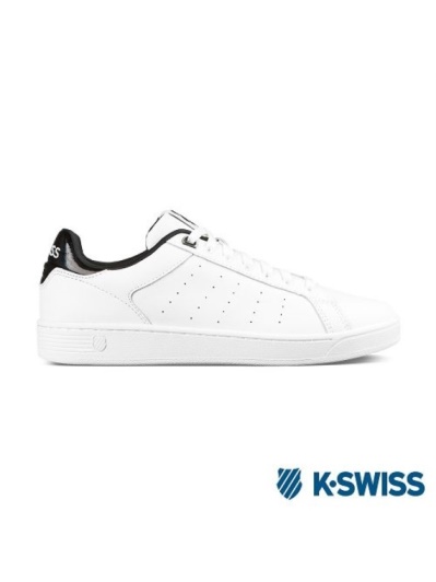 K-Swiss Clean Court CMF休閒運動鞋-女-白/黑